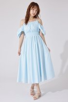 【リエンダ/rienda】の【AKB48 千葉恵里さん着用】メニーウェイフレアワンピース 大人の最旬トレンドファッション＆コーディネート founy(ファウニー) ファッション Fashion レディースファッション Fashion for Women ワンピース Dresses カーディガン Cardigan, Knitwear ギャザー Gathered, Ruffled サマー Summer, Summer Style シアー Sheer, See-Through シャーリング Shirring, Ruched ジャケット Jacket, Outerwear スニーカー Sneakers, Trainers 羽織 Haori, Light Jacket 再入荷 Restock / Back in Stock おすすめ Recommended / Our Picks thumbnail L/BLU1|ID: prp329100004977495 ipo3291000000037305473