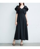 【セゾンドパピヨン/SAISON DE PAPILLON】のビッグリボンショルダーロングワンピース 大人の最旬トレンドファッション＆コーディネート founy(ファウニー) ファッション Fashion レディースファッション Fashion for Women ワンピース Dresses とろみ Fluid, Flowy Fabric ショルダー Shoulder, Shoulder Strap シンプル Simple, Minimal ビッグ Big, Oversized フレア Flare, Flared リボン Ribbon, Bow ロング Long, Long-Length 二次会 After Party 披露宴 Wedding Reception 楽ちん Easy Fit, Comfortable thumbnail ブラック|ID: prp329100004977497 ipo3291000000037305482