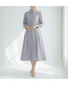 【レジーナリスレ/Regina Risurre】の【クラシカル ワンピース ソルティ】 大人の最旬トレンドファッション＆コーディネート founy(ファウニー) ファッション Fashion レディースファッション Fashion for Women ワンピース Dresses クラシカル Classical, Vintage-Inspired ジョーゼット Georgette, Semi-Sheer Fabric ドレープ Drape, Draping Fabric フォーマル Formal, Dressy ロング Long, Long-Length エレガント 上品 Elegant thumbnail ミスト グレー|ID: prp329100004977510 ipo3291000000037305518