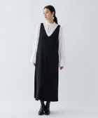 【クロエンス/cloenc】の【手洗い可】Vネックフレアワンピース ブラック|ID: prp329100004977535 ipo3291000000037305607