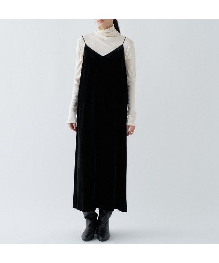 【クロエンス/cloenc】の【手洗い可】ベロアキャミワンピース インテリア・キッズ・メンズ・レディースファッション・服の通販 founy(ファウニー) https://founy.com/ ファッション Fashion レディースファッション Fashion for Women ワンピース Dresses キャミソールワンピース Camisole Dresses おすすめ Recommended / Our Picks インナー Innerwear キャミソール Camisole, Spaghetti Strap Top シンプル Simple, Minimal スマート Smart, Elegant タートルネック Turtleneck, High Neck フィット Fit, Slim Fit ベロア Velour, Soft Velvet ロング Long, Long-Length エレガント 上品 Elegant 再入荷 Restock / Back in Stock |ID: prp329100004977544 ipo3291000000037305641