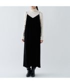 【クロエンス/cloenc】の【手洗い可】ベロアキャミワンピース ブラック|ID: prp329100004977544 ipo3291000000037305642