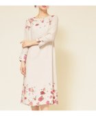 【スーナウーナ/SunaUna】の【co creation and yours/SS~L】花柄パネルワンピース ライトベージュ|ID: prp329100004977546 ipo3291000000037305649