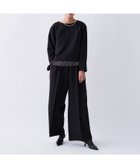 【クロエンス/cloenc】の【迷わず決まる/2点セット/セレモニー】ブラウス ワイドパンツセット ブラック|ID: prp329100004977549 ipo3291000000037305662