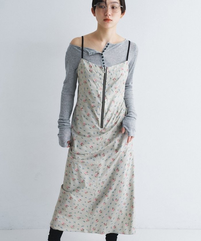 【その他のブランド/Other】のflower cami dress インテリア・キッズ・メンズ・レディースファッション・服の通販 founy(ファウニー) https://founy.com/ ファッション Fashion レディースファッション Fashion for Women ワンピース Dresses フォーマル・パーティードレス・結婚式用ドレス Elegant & Casual Dresses インナー Innerwear キャミワンピース Cami Dress, Slip Dress クラシック Classic, Timeless Style コンパクト Compact, Small Size ジャケット Jacket, Outerwear スマート Smart, Elegant タフタ Taffeta, Structured Fabric デニム Denim, Jeans Material バレエ Ballet, Ballet Style フェミニン Feminine, Girly フラワー Flower, Floral プリント Print, Printed Pattern おすすめ Recommended / Our Picks |ID: prp329100004977553 ipo3291000000037305674