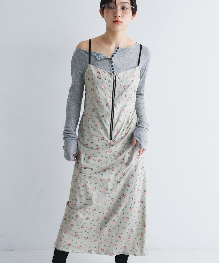 【その他のブランド/Other】のflower cami dress 大人の最旬トレンドファッション＆コーディネート founy(ファウニー) 　ファッション　Fashion　レディースファッション　Fashion for Women　ワンピース　Dresses　フォーマル・パーティードレス・結婚式用ドレス　Elegant & Casual Dresses　インナー　Innerwear　キャミワンピース　Cami Dress, Slip Dress　クラシック　Classic, Timeless Style　コンパクト　Compact, Small Size　ジャケット　Jacket, Outerwear　スマート　Smart, Elegant　タフタ　Taffeta, Structured Fabric　デニム　Denim, Jeans Material　バレエ　Ballet, Ballet Style　フェミニン　Feminine, Girly　フラワー　Flower, Floral　プリント　Print, Printed Pattern　おすすめ　Recommended / Our Picks　 other-1|ID: prp329100004977553 ipo3291000000037305674