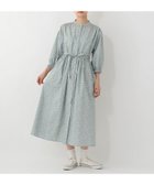 【アフタヌーンティー リビング/Afternoon Tea LIVING】のシャツワンピース/リバティプリント 大人の最旬トレンドファッション＆コーディネート founy(ファウニー) ファッション Fashion レディースファッション Fashion for Women ワンピース Dresses シャツワンピース / 1枚で着映えコーデ Shirt Dresses シャーリング Shirring, Ruched フリル Frill, Ruffle ポケット Pocket, Pocket Detail リボン Ribbon, Bow thumbnail ブルー|ID: prp329100004977559 ipo3291000000037305694