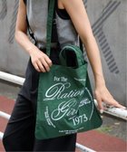 【アウトドアプロダクツ ユージュアルシングス/OUTDOOR PRODUCTS Usual Things】の≪新色追加 ≫Rational Girl ナイロン2WAYトート 大人の最旬トレンドファッション＆コーディネート founy(ファウニー) ファッション Fashion レディースファッション Fashion for Women バッグ Bags ショルダー Shoulder, Shoulder Strap デニム Denim, Jeans Material エレガント 上品 Elegant 2026年 2026 2026春夏・S/S Spring/Summer 2026 SS26 thumbnail グリーン|ID: prp329100004977572 ipo3291000000037305789