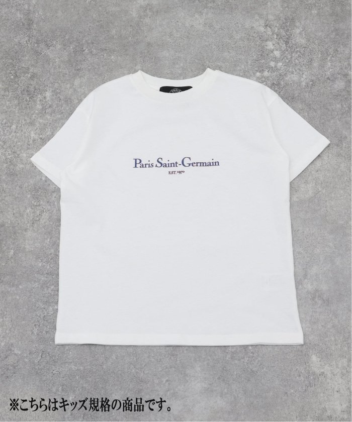 【エディフィス/EDIFICE / KIDS】の【Paris Saint-Germain】 JP LAYER LOGO TEE KIDS ※キッズサイズ インテリア・キッズ・メンズ・レディースファッション・服の通販 founy(ファウニー) https://founy.com/ ファッション Fashion キッズファッション Fashion for Kids サッカー Seersucker, Summer Fabric スポーツ Sports, Activewear スマート Smart, Elegant 人気 Popular, Best Seller フランス France, French |ID: prp329100004977634 ipo3291000000037306083