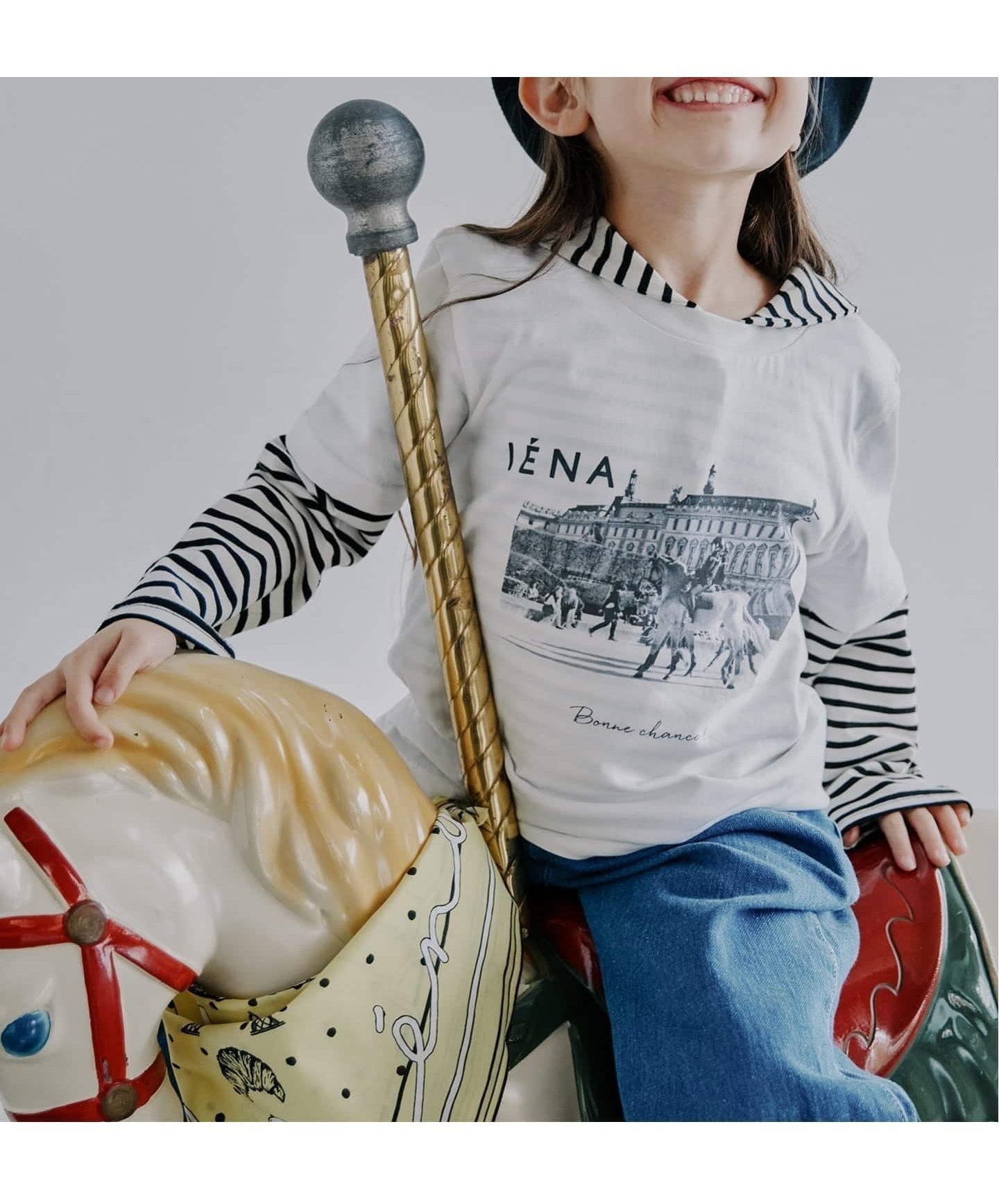 【イエナアンファン/IENA ENFANT / KIDS】のBonne chance Set kids インテリア・キッズ・メンズ・レディースファッション・服の通販 founy(ファウニー) 　ファッション　Fashion　キッズファッション　Fashion for Kids　ドット　Polka Dot, Dot Pattern　バランス　Balance, Style Balance　バンダナ　Bandana, Head Scarf　プリント　Print, Printed Pattern　ポーチ　Pouch, Small Case　モチーフ　Motif, Design Theme　モノトーン　Monotone, Black and White　その他カラー K|ID: prp329100004977647 ipo3291000000037306125