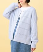 【レプシィム ローリーズファーム/LEPSIM LOWRYS FARM】の【産前・産後対応】マタニティ/透かし編みニットプルオーバー ブルー82|ID: prp329100004977657 ipo3291000000037306151