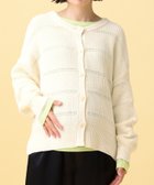 【レプシィム ローリーズファーム/LEPSIM LOWRYS FARM】の【産前・産後対応】マタニティ/透かし編みニットプルオーバー アイボリー08|ID: prp329100004977657 ipo3291000000037306152