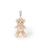 【トゥー ビー シック/TO BE CHIC】のクリスタルベア バッグチャーム ベージュ|ID: prp329100004977665 ipo3291000000037306241