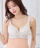 【クロスマルシェ/cross marche / KIDS】のレーヨンベア天竺リボン柄・無地 授乳ブラ アイボリー|ID: prp329100004977692 ipo3291000000037306311
