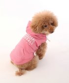 【ユニバーサル オーバーオール/UNIVERSAL OVERALL】のLOGO SWEAT HOODIE PINK|ID: prp329100004977723 ipo3291000000037306426