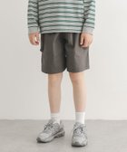 【アーバンリサーチ ドアーズ/URBAN RESEARCH DOORS / KIDS】の『150サイズ』速乾サイドポケットショーツ(KIDS) チャコールグレー|ID: prp329100004977805 ipo3291000000037306857