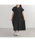 【アーバンリサーチ ドアーズ/URBAN RESEARCH DOORS / KIDS】の『親子リンク』リネンリヨセルドットワンピース(KIDS) ブラック|ID: prp329100004977806 ipo3291000000037306861