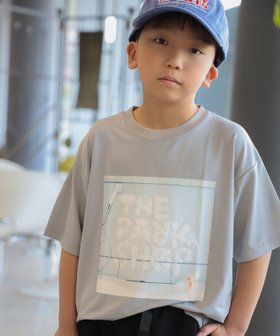 【こども ビームス/コドモ ビームス / KIDS】のTHE PARK SHOP / PARK ブロークン 3D BUBBLE Tシャツ 26(95cm~145cm) 大人の最旬トレンドファッション＆コーディネート founy(ファウニー) ファッション Fashion キッズファッション Fashion for Kids スポーツ Sports, Activewear プリント Print, Printed Pattern メッシュ Mesh, Net Fabric モチーフ Motif, Design Theme 夏 Summer |ID:prp329100004977829