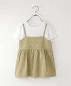 【イッカ/ikka / KIDS】の【WEB限定カラーあり】サッカーキャミドッキングプルオーバー(120~160cm) オリーブ|ID: prp329100004977882 ipo3291000000037307121