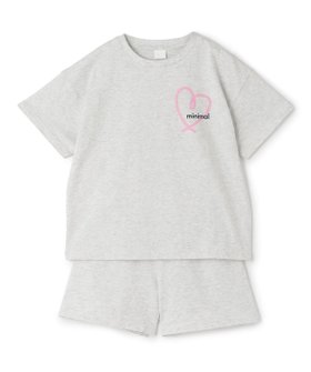 【ナルミヤ オンライン/NARUMIYA ONELINE / KIDS】の【綿100】スプレーバックプリント半袖Tシャツセットアップ 大人の最旬トレンドファッション＆コーディネート founy(ファウニー) ファッション Fashion キッズファッション Fashion for Kids セットアップ Set-Up, Coordinated Outfit 半袖 Short Sleeve, Half Sleeve |ID:prp329100004977916