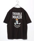 【マルカワ/MARUKAWA】のTom and Jerry トムとジェリー Tシャツ メンズ キャラクターイラスト フロント バックプリント 半袖ティーシャツ レディース ユニセックス ブラウン|ID: prp329100004978121 ipo3291000000037370211