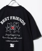 【マルカワ/MARUKAWA】のTom and Jerry トムとジェリー Tシャツ メンズ キャラクターイラスト フロント バックプリント 半袖ティーシャツ レディース ユニセックス ブラック|ID: prp329100004978121 ipo3291000000037370218