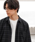 【グローバルワーク/GLOBAL WORK / MEN】のURBANシャツAIR/5分袖/638140 ブラック配色ステッチ10|ID: prp329100004978129 ipo3291000000037308016