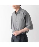 【グローバルワーク/GLOBAL WORK / MEN】のURBANシャツAIR/5分袖/638140 ライトグレー15|ID: prp329100004978129 ipo3291000000037308018