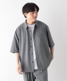 【グローバルワーク/GLOBAL WORK / MEN】のURBANシャツAIR/5分袖/638140 チャコールストライプ17|ID: prp329100004978129 ipo3291000000037308019