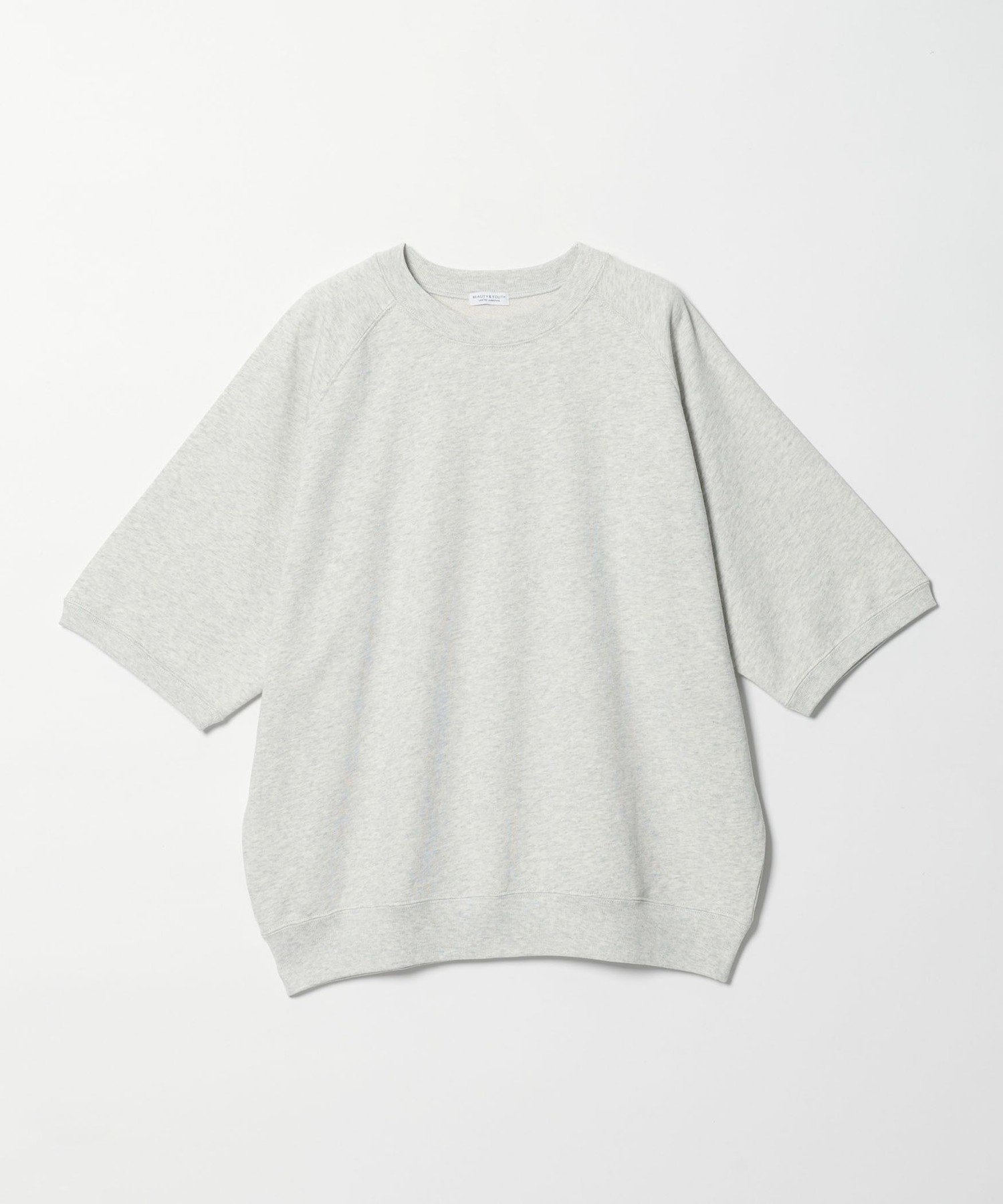 【ビューティ&ユース ユナイテッドアローズ/BEAUTY&YOUTH / UNITED ARROWS / MEN】の【WEB限定】ラグラン ショートスリーブ スウェット インテリア・キッズ・メンズ・レディースファッション・服の通販 founy(ファウニー) 　ファッション　Fashion　メンズファッション　Fashion for Men　インナー　Innerwear　ショート　Short, Short Length　シンプル　Simple, Minimal　スウェット / スエット　Sweatshirt, Sweatwear　スリーブ　Sleeve, Long Sleeve / Short Sleeve　フィット　Fit, Slim Fit　おすすめ　Recommended / Our Picks　夏　Summer　MD.GRAY|ID: prp329100004978141 ipo3291000000037308100