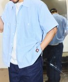 【フリークスストア/FREAK'S STORE】の新色追加 別注 オックスフォード クロップド丈 ショートスリーブシャツ サックスブルー|ID: prp329100004978148 ipo3291000000037308129