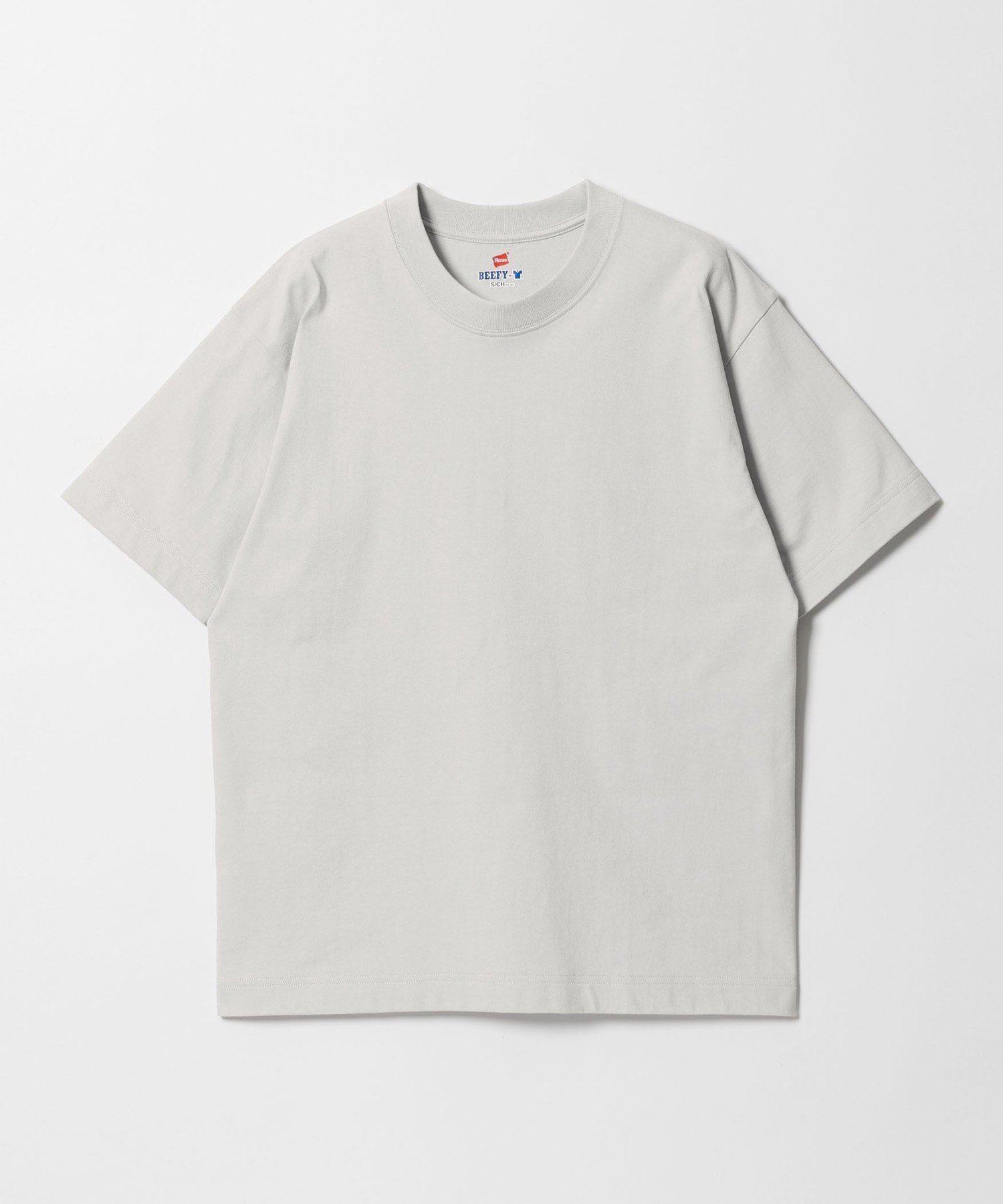 【ビューティ&ユース ユナイテッドアローズ/BEAUTY&YOUTH / UNITED ARROWS / MEN】の【別注】 Hanes ビーフィー Tシャツ インテリア・キッズ・メンズ・レディースファッション・服の通販 founy(ファウニー) 　ファッション　Fashion　メンズファッション　Fashion for Men　ショルダー　Shoulder, Shoulder Strap　シンプル　Simple, Minimal　定番　Standard, Basic Item　人気　Popular, Best Seller　パターン　Pattern, Design Print　フラット　Flat, Flat Shoes　プリント　Print, Printed Pattern　別注　Limited Edition, Custom Order　モダン　Modern, Contemporary　ワイド　Wide, Wide Fit　おすすめ　Recommended / Our Picks　LT.GRAY|ID: prp329100004978160 ipo3291000000037308200