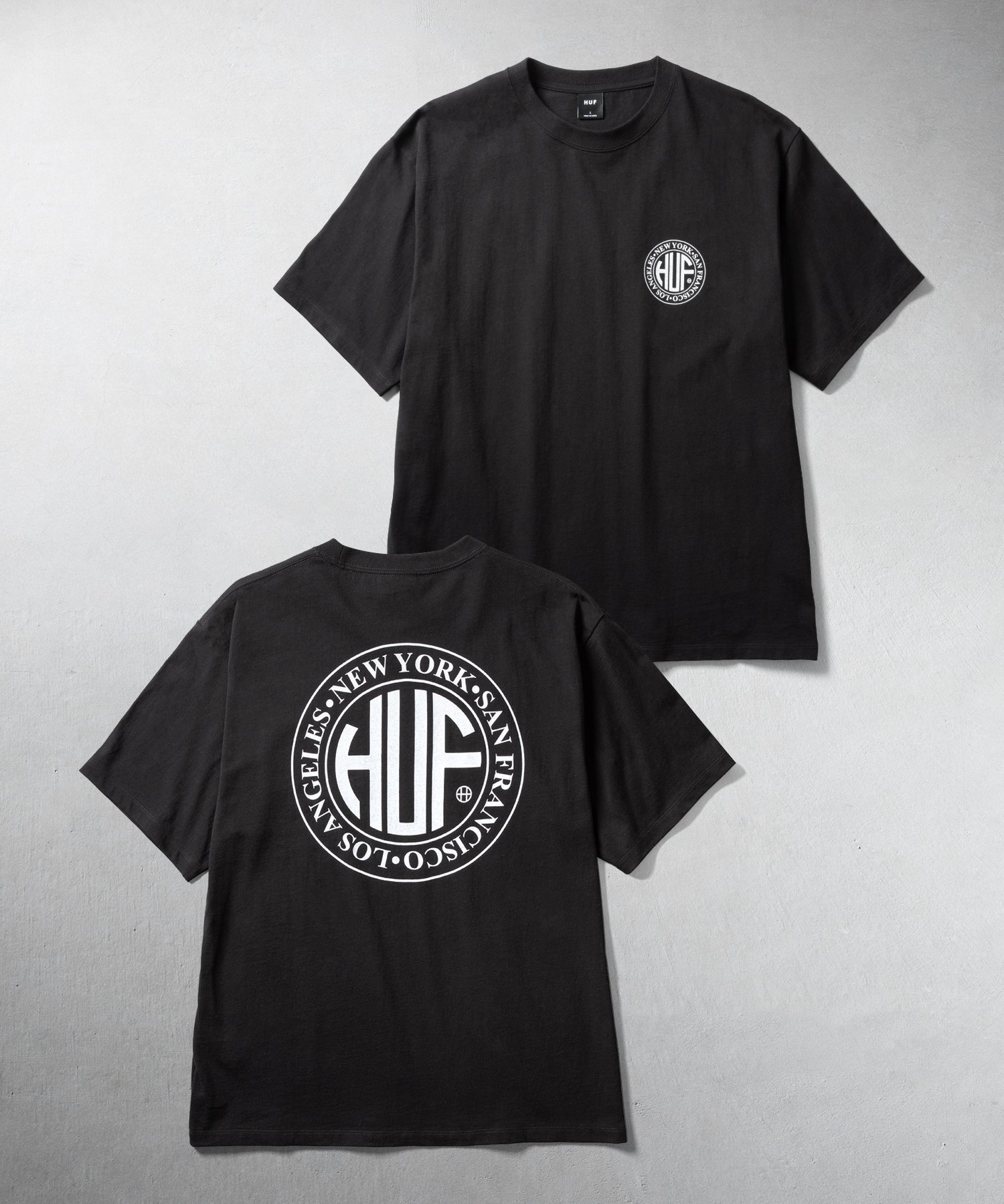 【ハフ/HUF】のREGIONAL TEE / HUF ロゴ Tシャツ インテリア・キッズ・メンズ・レディースファッション・服の通販 founy(ファウニー) 　ファッション　Fashion　レディースファッション　Fashion for Women　トップス・カットソー　Cut & Sew Tops　シャツ・ブラウス・オフィスカジュアル　Elegant Blouses & Button-Ups　ロングTシャツ・Tシャツ　Longline T-Shirts & Tees　グラフィック　Graphic, Graphic Design　スウェット / スエット　Sweatshirt, Sweatwear　半袖　Short Sleeve, Half Sleeve　定番　Standard, Basic Item　BLACK|ID: prp329100004978161 ipo3291000000037308206