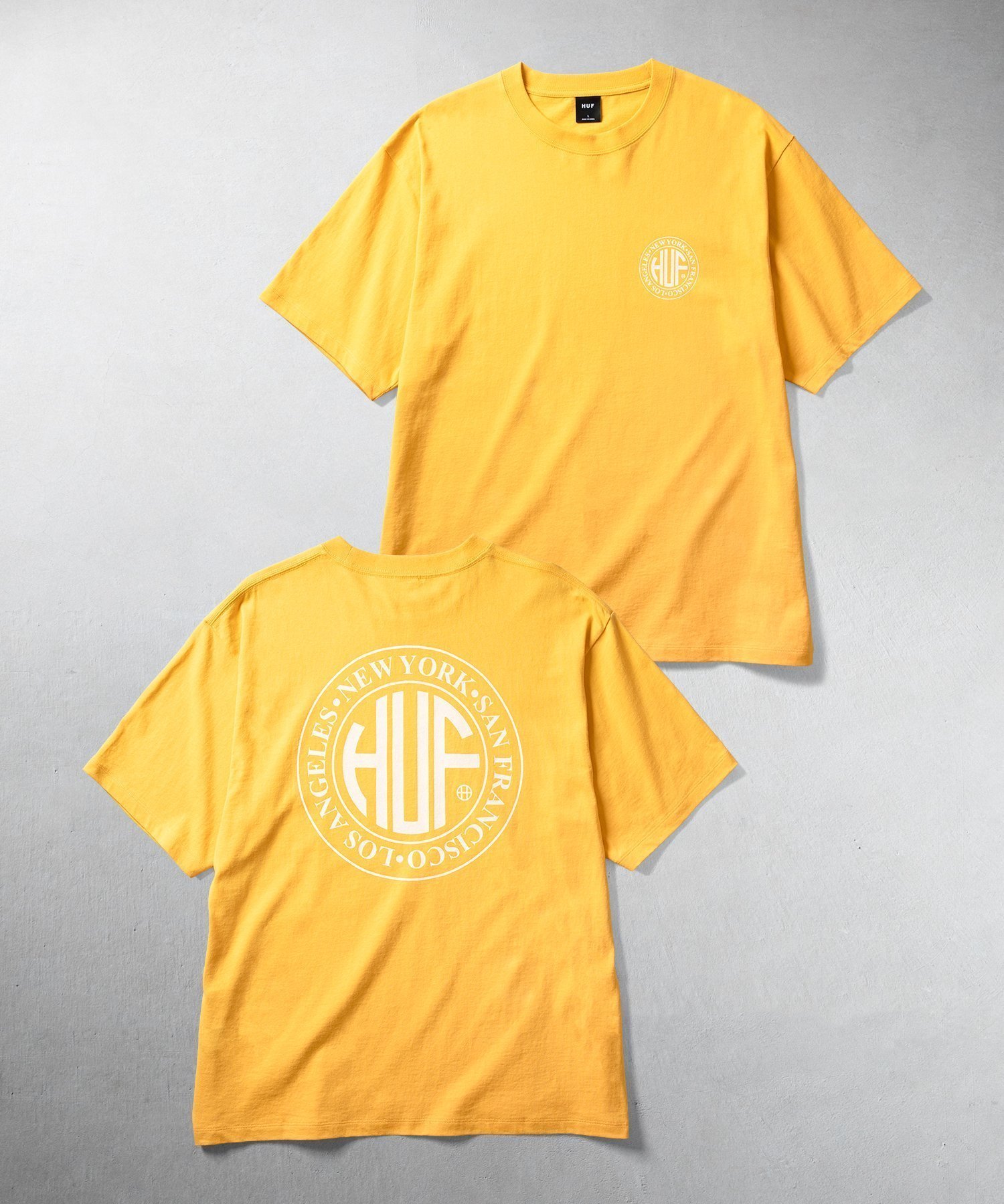 【ハフ/HUF】のREGIONAL TEE / HUF ロゴ Tシャツ インテリア・キッズ・メンズ・レディースファッション・服の通販 founy(ファウニー) 　ファッション　Fashion　レディースファッション　Fashion for Women　トップス・カットソー　Cut & Sew Tops　シャツ・ブラウス・オフィスカジュアル　Elegant Blouses & Button-Ups　ロングTシャツ・Tシャツ　Longline T-Shirts & Tees　グラフィック　Graphic, Graphic Design　スウェット / スエット　Sweatshirt, Sweatwear　半袖　Short Sleeve, Half Sleeve　定番　Standard, Basic Item　MUSTARD|ID: prp329100004978161 ipo3291000000037308208