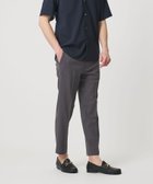 【ビューティ&ユース ユナイテッドアローズ/BEAUTY&YOUTH / UNITED ARROWS / MEN】の【WEB限定 WARDROBE SMART】フラックスライク テーパード アンクルパンツ【吸水速乾・UVカット】 大人の最旬トレンドファッション＆コーディネート founy(ファウニー) ファッション Fashion メンズファッション Fashion for Men ボトムス Bottoms アンクル Ankle-Length Design コイン Coin, Coin Design コンパクト Compact, Small Size 吸水 Absorbent, Quick-Dry シンプル Simple, Minimal ストレッチ Stretch, Stretchy Fabric スマート Smart, Elegant スラックス Slacks, Dress Pants スリム Slim, Slim Fit テーパード Tapered, Tapered Pants ドレス Dress, One-Piece ドレープ Drape, Draping Fabric ファブリック Fabric, Textile プリーツ Pleats, Pleated ポケット Pocket, Pocket Detail 夏 Summer thumbnail DK.GRAY|ID: prp329100004978173 ipo3291000000037308255