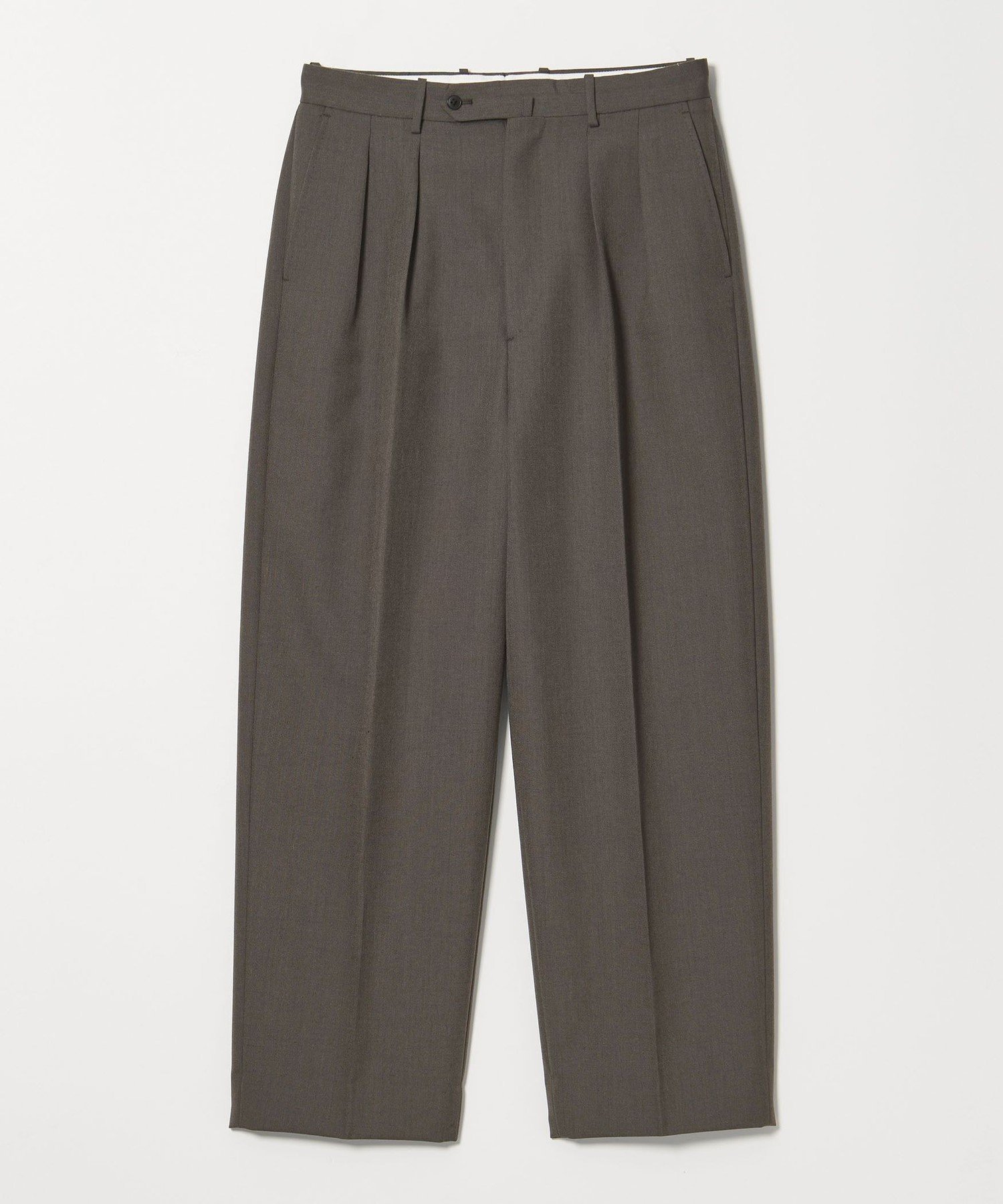 【ビューティ&ユース ユナイテッドアローズ/BEAUTY&YOUTH / UNITED ARROWS / MEN】のSteven Alan ウール オックスフォード イン ツープリーツ ドレス トラウザーズ 大人の最旬トレンドファッション＆コーディネート founy(ファウニー) 　ファッション　Fashion　メンズファッション　Fashion for Men　アメリカン　American Style　クラシック　Classic, Timeless Style　シンプル　Simple, Minimal　ジャケット　Jacket, Outerwear　スラックス　Slacks, Dress Pants　テーパード　Tapered, Tapered Pants　ドレス　Dress, One-Piece　ドレープ　Drape, Draping Fabric　ニューヨーク　New York, NYC Style　フォルム　Silhouette, Form　モダン　Modern, Contemporary　ワイド　Wide, Wide Fit　エレガント 上品　Elegant　 other-1|ID: prp329100004978174 ipo3291000000037308257