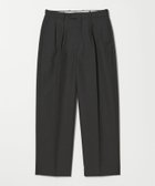 【ビューティ&ユース ユナイテッドアローズ/BEAUTY&YOUTH / UNITED ARROWS / MEN】のSteven Alan ウール オックスフォード イン ツープリーツ ドレス トラウザーズ 大人の最旬トレンドファッション＆コーディネート founy(ファウニー) ファッション Fashion メンズファッション Fashion for Men アメリカン American Style クラシック Classic, Timeless Style シンプル Simple, Minimal ジャケット Jacket, Outerwear スラックス Slacks, Dress Pants テーパード Tapered, Tapered Pants ドレス Dress, One-Piece ドレープ Drape, Draping Fabric ニューヨーク New York, NYC Style フォルム Silhouette, Form モダン Modern, Contemporary ワイド Wide, Wide Fit エレガント 上品 Elegant thumbnail BLACK|ID: prp329100004978174 ipo3291000000037308259
