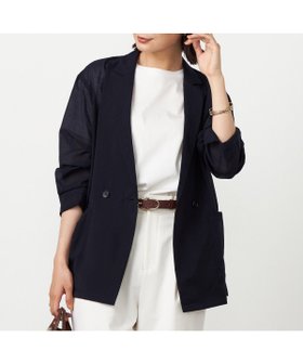 【コムサイズム/COMME CA ISM】のシアージャケット 大人の最旬トレンドファッション＆コーディネート founy(ファウニー) ファッション Fashion レディースファッション Fashion for Women アウター Coat / Outerwear Collection レディースジャケット・軽アウター Jackets ヴィンテージ Vintage Style 春 Spring 秋 Autumn カーゴパンツ Cargo Pants, Utility Pants カーディガン Cardigan, Knitwear キャミソール Camisole, Spaghetti Strap Top 今季 This Season, Current Season サテン Satin, Glossy Fabric シアー Sheer, See-Through ショート Short, Short Length ジャケット Jacket, Outerwear センター Center, Center Line ダブル Double, Double-Breasted デニム Denim, Jeans Material トレンド Trend, Trending Now ドレープ Drape, Draping Fabric ノースリーブ Sleeveless, No-Sleeve パッチ Patch, Appliqué ボックス Boxy, Box Shape ポケット Pocket, Pocket Detail ミックス Mix, Mixed Style ミリタリー Military, Army Style リラックス Relax, Relaxed Fit おすすめ Recommended / Our Picks 夏 Summer エレガント 上品 Elegant |ID:prp329100004978190