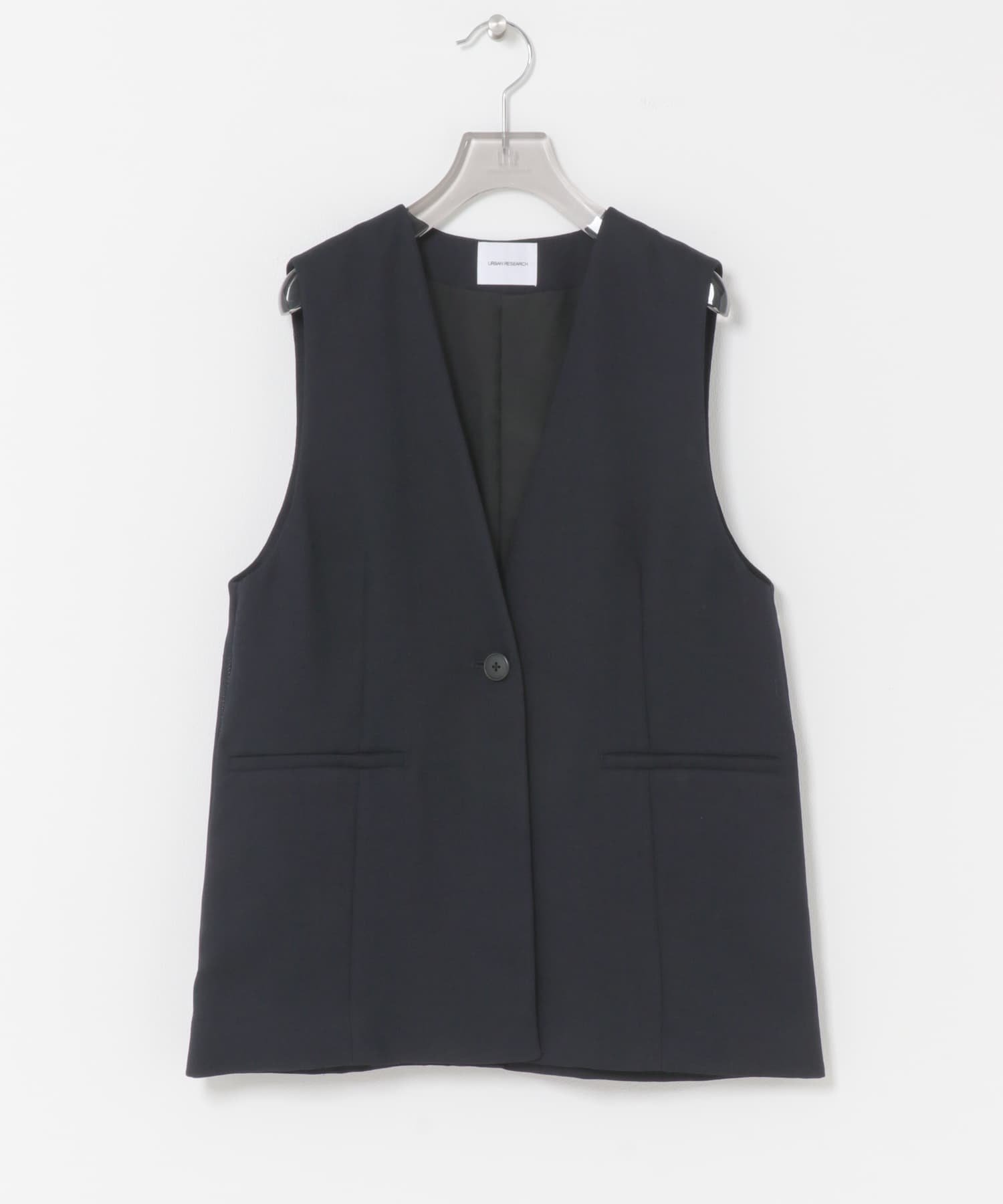【アーバンリサーチ/URBAN RESEARCH】のシアーメッシュノーカラージレ インテリア・キッズ・メンズ・レディースファッション・服の通販 founy(ファウニー) 　ファッション　Fashion　レディースファッション　Fashion for Women　アウター　Coat / Outerwear Collection　トップス・カットソー　Cut & Sew Tops　ベスト&ジレ / 重ね着スタイル　Vests & Gilets　インナー　Innerwear　キュプラ　Cupro, Eco Fabric　サマー　Summer, Summer Style　シアー　Sheer, See-Through　シンプル　Simple, Minimal　ジャケット　Jacket, Outerwear　スラックス　Slacks, Dress Pants　タンク　Tank Top, Sleeveless Top　ダウン　Down, Puffer　デニム　Denim, Jeans Material　メッシュ　Mesh, Net Fabric　モダン　Modern, Contemporary　リラックス　Relax, Relaxed Fit　S/S・春夏　SS, Spring/Summer, Warm Season　夏　Summer　2026年　2026　2026春夏・S/S　Spring/Summer 2026 SS26　ブルー系その他|ID: prp329100004978195 ipo3291000000037308343