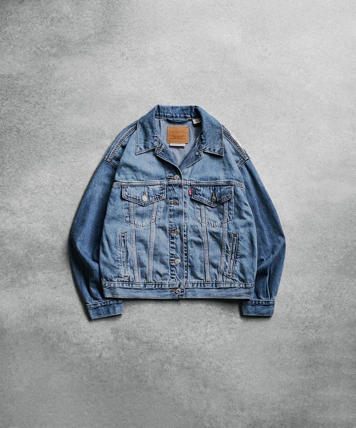 【ローズバッド/ROSE BUD】のLEVIS/90S TRUCKER インテリア・キッズ・メンズ・レディースファッション・服の通販 founy(ファウニー) https://founy.com/ ファッション Fashion レディースファッション Fashion for Women シェイプ Shape, Slim Fit シンプル Simple, Minimal ジャケット Jacket, Outerwear ジーンズ Jeans, Denim Pants セットアップ Set-Up, Coordinated Outfit デニム Denim, Jeans Material バランス Balance, Style Balance ボトム Bottoms, Lower Wear 日本製 Made In Japan |ID: prp329100004978198 ipo3291000000037308352