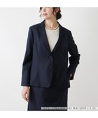 【レリアンプラスハウス/Leilian PLUS HOUSE】のテーラードジャケット 大人の最旬トレンドファッション＆コーディネート founy(ファウニー) ファッション Fashion レディースファッション Fashion for Women アウター Coat / Outerwear Collection レディースジャケット・軽アウター Jackets テーラードジャケット / 通勤・きれいめスタイル Tailored Jackets & Blazers おすすめ Recommended / Our Picks シェイプ Shape, Slim Fit スマート Smart, Elegant スリット Slit, Slit Detail セットアップ Set-Up, Coordinated Outfit ポケット Pocket, Pocket Detail 秋 Autumn thumbnail ネイビー|ID: prp329100004978201 ipo3291000000037308361