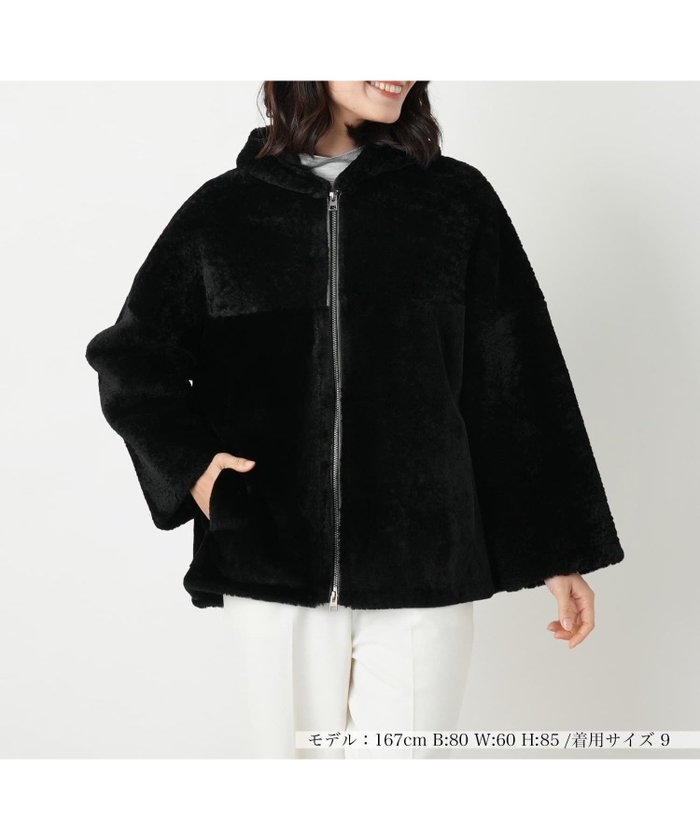 【レリアン/LEILIAN】のシープファーフーデッドジャケット インテリア・キッズ・メンズ・レディースファッション・服の通販 founy(ファウニー) https://founy.com/ ファッション Fashion レディースファッション Fashion for Women アウター Coat / Outerwear Collection レディースジャケット・軽アウター Jackets スリット Slit, Slit Detail フロント Front, Front Design ポケット Pocket, Pocket Detail リュクス Luxury, Elegant, High-End, Chic 冬 Winter / This Winter 防寒 Cold Protection, Winter-Ready |ID: prp329100004978217 ipo3291000000037308404