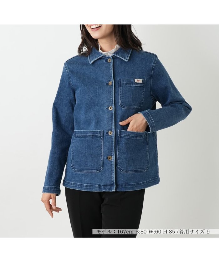 【レリアン/LEILIAN】のデニムカバーオール【L JEANS】 インテリア・キッズ・メンズ・レディースファッション・服の通販 founy(ファウニー) https://founy.com/ ファッション Fashion レディースファッション Fashion for Women インディゴ Indigo Denim ウォッシャブル Machine Washable ストレッチ Stretch, Stretchy Fabric デニム Denim, Jeans Material フェミニン Feminine, Girly ポケット Pocket, Pocket Detail ミックス Mix, Mixed Style 秋 Autumn |ID: prp329100004978220 ipo3291000000037308411