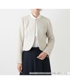 【レリアン/LEILIAN】のノーカラージャケット【セレモニー】 大人の最旬トレンドファッション＆コーディネート founy(ファウニー) ファッション Fashion レディースファッション Fashion for Women アウター Coat / Outerwear Collection レディースジャケット・軽アウター Jackets ノーカラージャケット / シンプル上品コーデ Collarless Jackets オケージョン Occasion Wear コンパクト Compact, Small Size シンプル Simple, Minimal ジャケット Jacket, Outerwear スリット Slit, Slit Detail セレモニー Ceremony バランス Balance, Style Balance フレア Flare, Flared フロント Front, Front Design ポケット Pocket, Pocket Detail エレガント 上品 Elegant 秋 Autumn thumbnail ベージュ|ID: prp329100004978221 ipo3291000000037308414