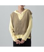 【レプシィム ローリーズファーム/LEPSIM LOWRYS FARM】のペーパーWZIPベスト 大人の最旬トレンドファッション＆コーディネート founy(ファウニー) ファッション Fashion レディースファッション Fashion for Women アウター Coat / Outerwear Collection トップス・カットソー Cut & Sew Tops ベスト&ジレ / 重ね着スタイル Vests & Gilets インナー Innerwear シアー Sheer, See-Through タンク Tank Top, Sleeveless Top ベスト Vest, Waistcoat ペーパー Paper, Kraft Paper thumbnail モカーキ53|ID: prp329100004978226 ipo3291000000037308430
