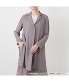 【レリアン/LEILIAN】のオープンカラーロングジャケット ブラウン|ID: prp329100004978252 ipo3291000000037308539