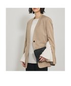 【カリテ/qualite】の【Oggi・CLASSY掲載】袖コンシールあきJK グレージュ|ID: prp329100004978271 ipo3291000000037308600
