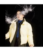 【ノミネ/NOMINE】のショート 中綿ブルゾン / パファージャケット 大人の最旬トレンドファッション＆コーディネート founy(ファウニー) ファッション Fashion レディースファッション Fashion for Women アウター Coat / Outerwear Collection レディースジャケット・軽アウター Jackets ブルゾンジャケット・スポーティアウター Blouson Jackets イエロー Yellow コンパクト Compact, Small Size ショート Short, Short Length スウェット / スエット Sweatshirt, Sweatwear ダウン Down, Puffer デニム Denim, Jeans Material バランス Balance, Style Balance フォルム Silhouette, Form ブルゾン Blouson, Bomber Jacket ワイド Wide, Wide Fit 再入荷 Restock / Back in Stock thumbnail イエロー|ID: prp329100004978281 ipo3291000000037308637