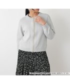【レリアンプラスハウス/Leilian PLUS HOUSE】のニットブルゾン【Rich 1-mile】 ライトグレー|ID: prp329100004978288 ipo3291000000037308661