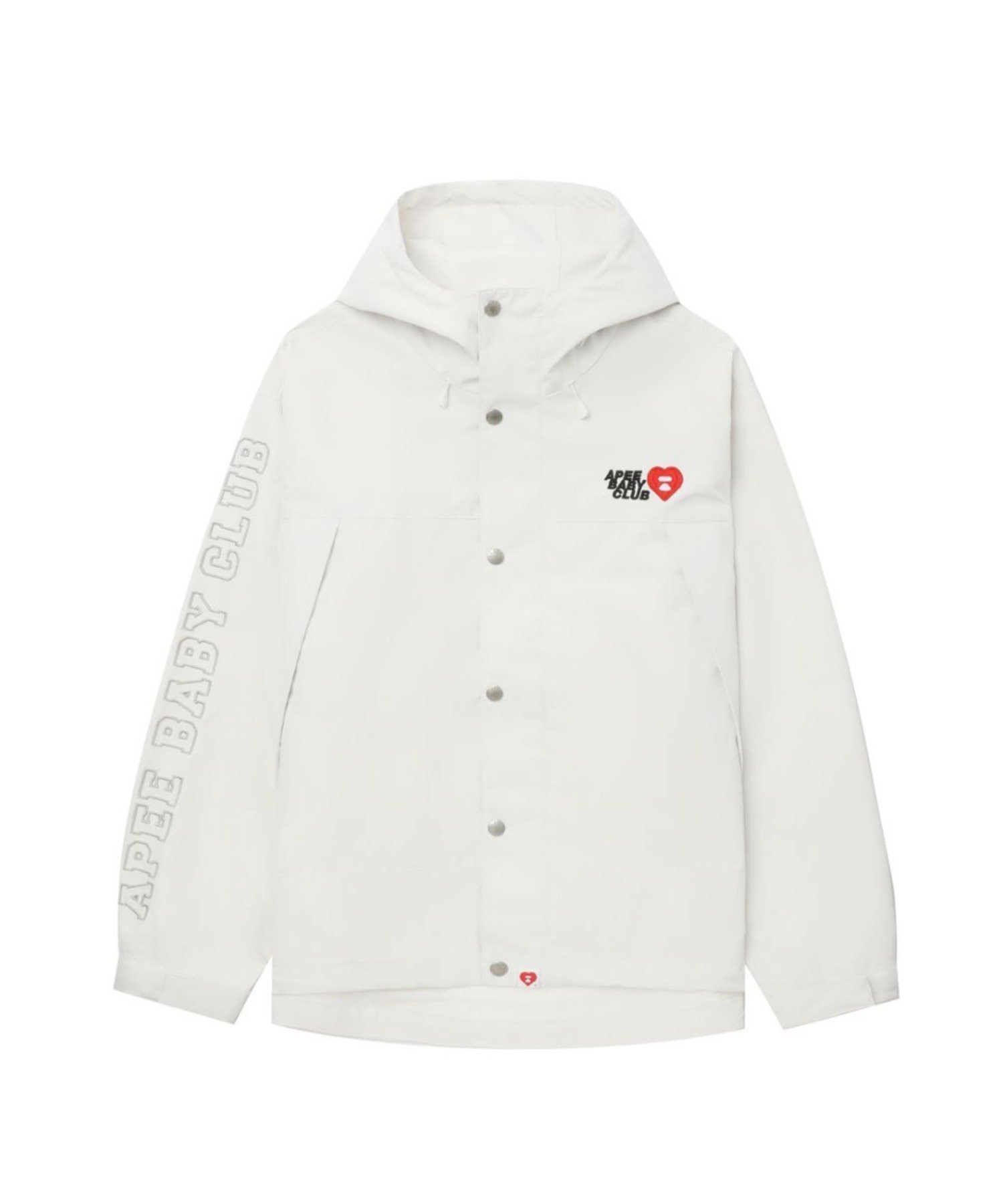 【ア ベイシング エイプ/A BATHING APE】のLIGHT 3-LAYER JACKET インテリア・キッズ・メンズ・レディースファッション・服の通販 founy(ファウニー) 　ファッション　Fashion　レディースファッション　Fashion for Women　アウター　Coat / Outerwear Collection　レディースジャケット・軽アウター　Jackets　ガーリー　Girly, Feminine Style　クール　Cool, Chic　IVORY|ID: prp329100004978293 ipo3291000000037308677